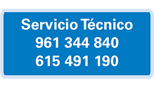 Servicio Técnico: 961 344 840 - 615 491 190